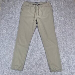 Proof Jogger Mens Large Brown Elastic Waist Technical Pants Huckberry